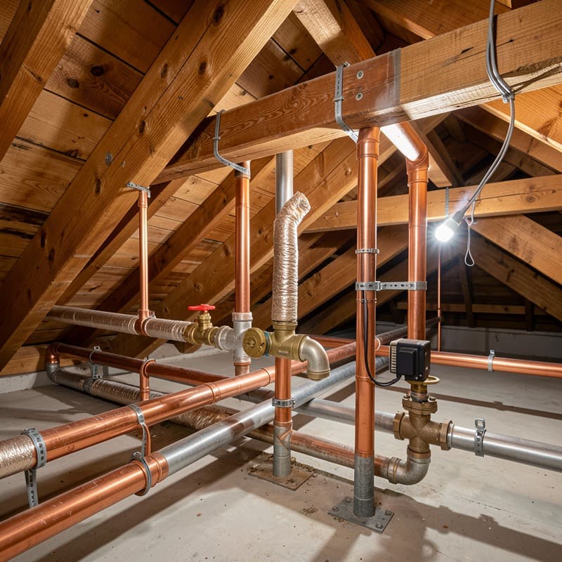 Central heating system overhaul project