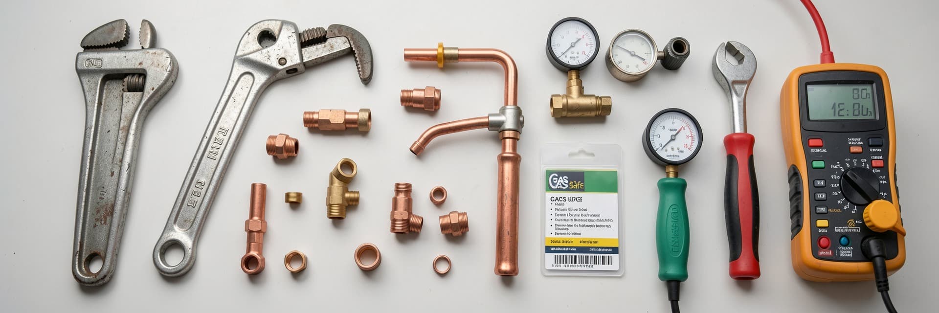 Professional plumbing and heating tools and equipment